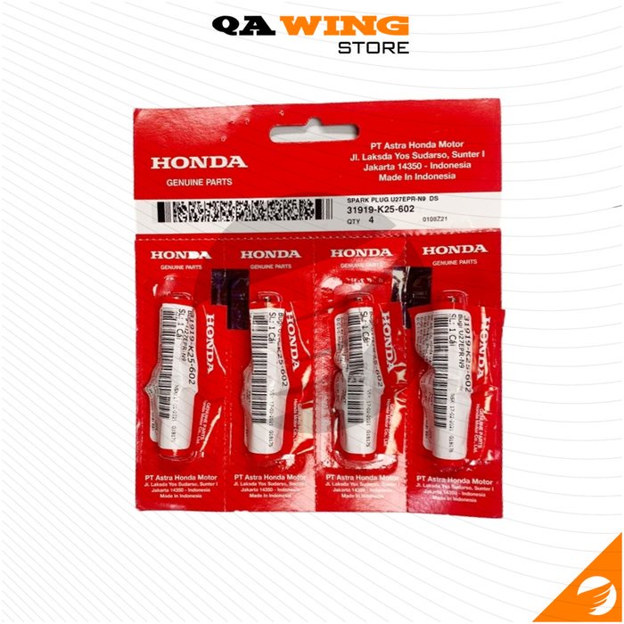 31919-K25-602 | Bugi MR9C-9N RS150 V1 V2 V3 - WINNER X / WINNER 150 / CBR / SONIC / CB150R (Chính hãng )