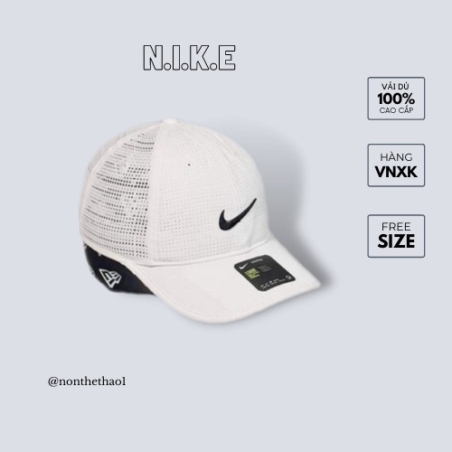 NÓN LƯỠI TRAI CHÍNH HÃNG NI.KE HERITAGE DÙ LỖ LAZER CAO CẤP  SIÊU CHẤT THOÁNG KHÍ