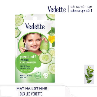 Mặt nạ tinh chất dưa leo Vedette Cucumber Purifyin