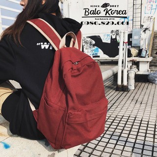 Balo Ulzzang basic canvas N28