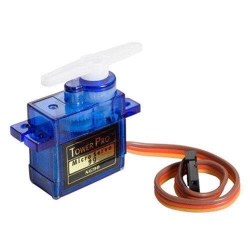 Thiết bị lái servo SG90, Động Cơ SG90 góc quay 180 độ xe đẩy trực thăng, robot