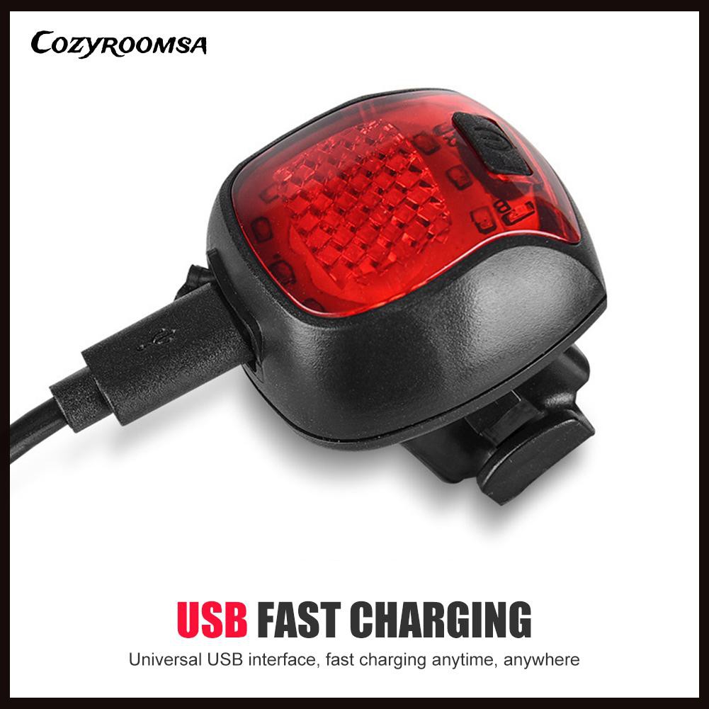 Đèn Led Chống Nước Gắn Yên Xe Đạp Tiện Dụng