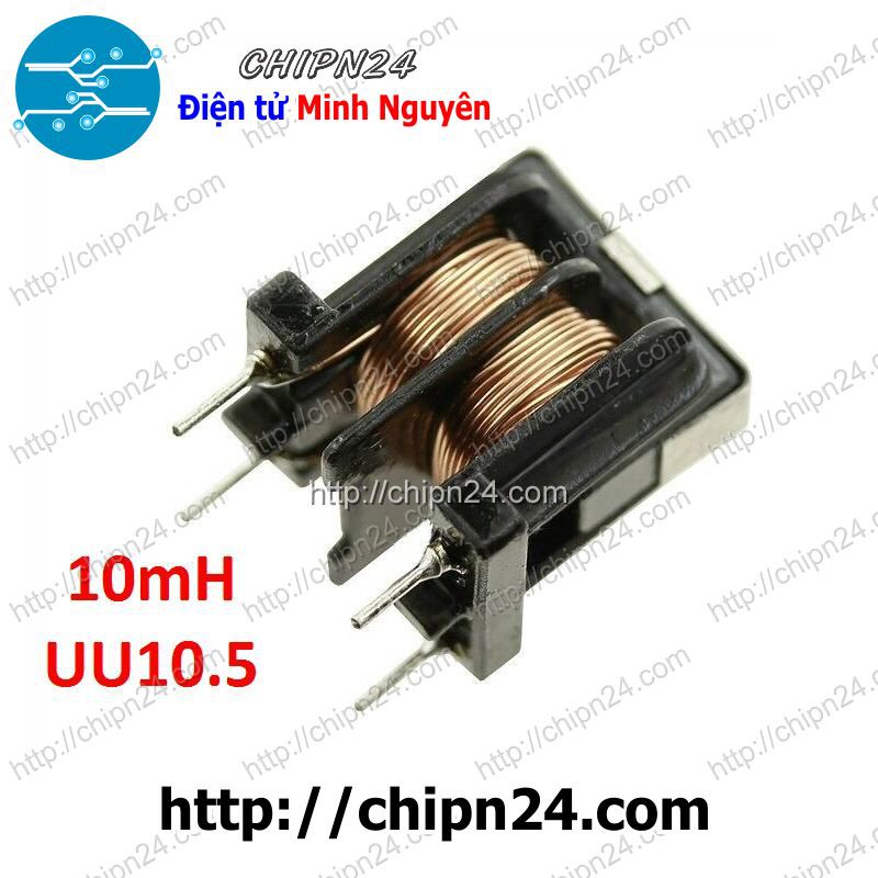 [1 CÁI] Cuộn Lọc 10mH UU10.5