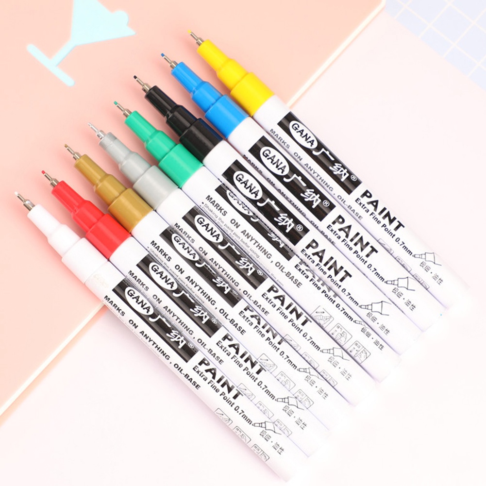 Bút Đánh Dấu 0.7mm Chống Thấm Nước Dùng Cho Sơn / Kim Loại / Kính