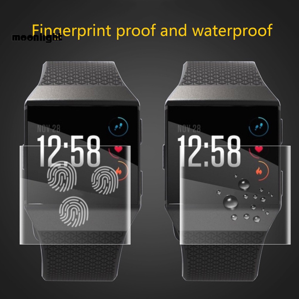 ▶Set 3 miếng dán bảo vệ màn hình đồng hồ thông minh Fitbit Ionic