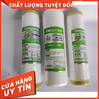 [LỌC SẠCH]Bộ 05 lõi lọc nước Kangaroo: 3 lõi số 1, 1 lõi số 2, và 1 lõi số 3 (Cam kết chính hãng)