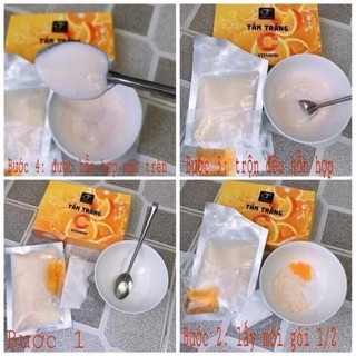 Tắm trắng vitamin C