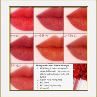 Son Black Rouge đủ màu