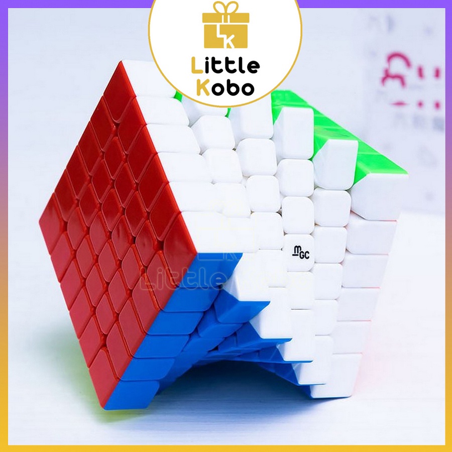 Rubik 6x6 YJ MGC 6x6 Có Nam Châm Stickerless Rubic Không Viền 6 Tầng Đồ Chơi Trí Tuệ