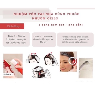Thuốc nhuộm tóc Cielo Nhật Bản