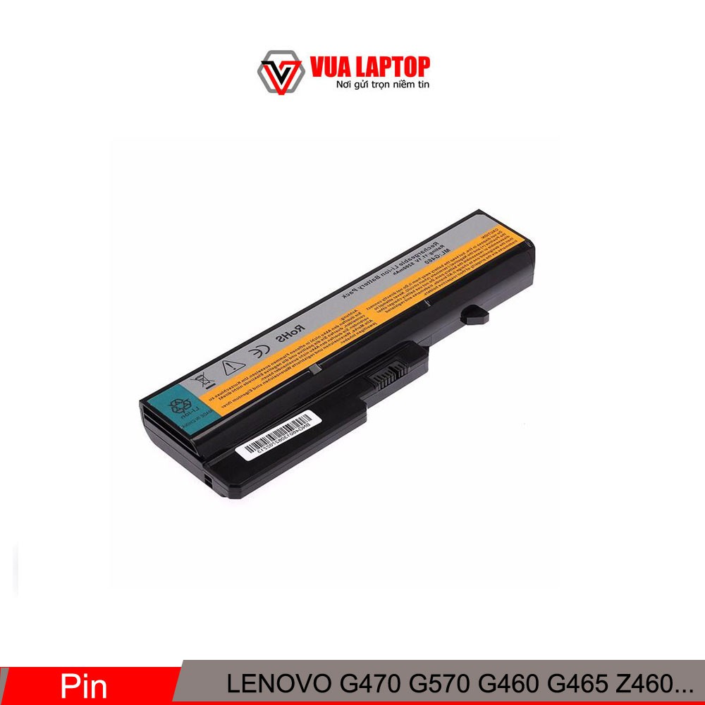 PIN LAPTOP LENOVO G470 G570 G460 G465 Z460 Z470 V470 V360 B470 Z465 Z475 Z570 BH 12 tháng