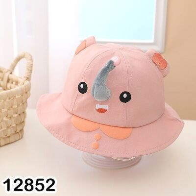 NÓN VÀNH HÌNH VOI CON DỄ THƯƠNG NHIỀU MÀU CHO BÉ 1-3T