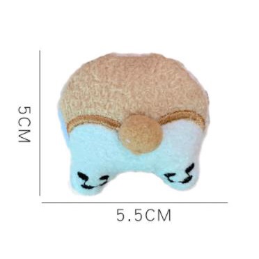 Ghim Cài Áo Hình Cún Nhồi Bông Hoạt Hình Đáng Yêu