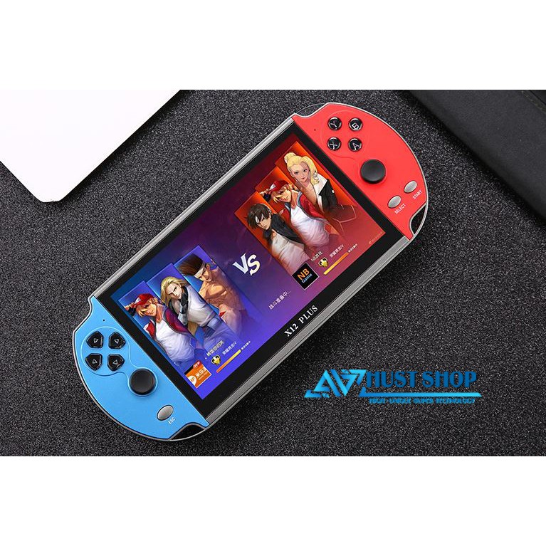 Máy Chơi Game Cầm Tay X12 PLUS Màn Hình 7.1 inch FULL HD Pin 2500 mAh Tích Hợp 10000 Games Bản Nâng Cấp