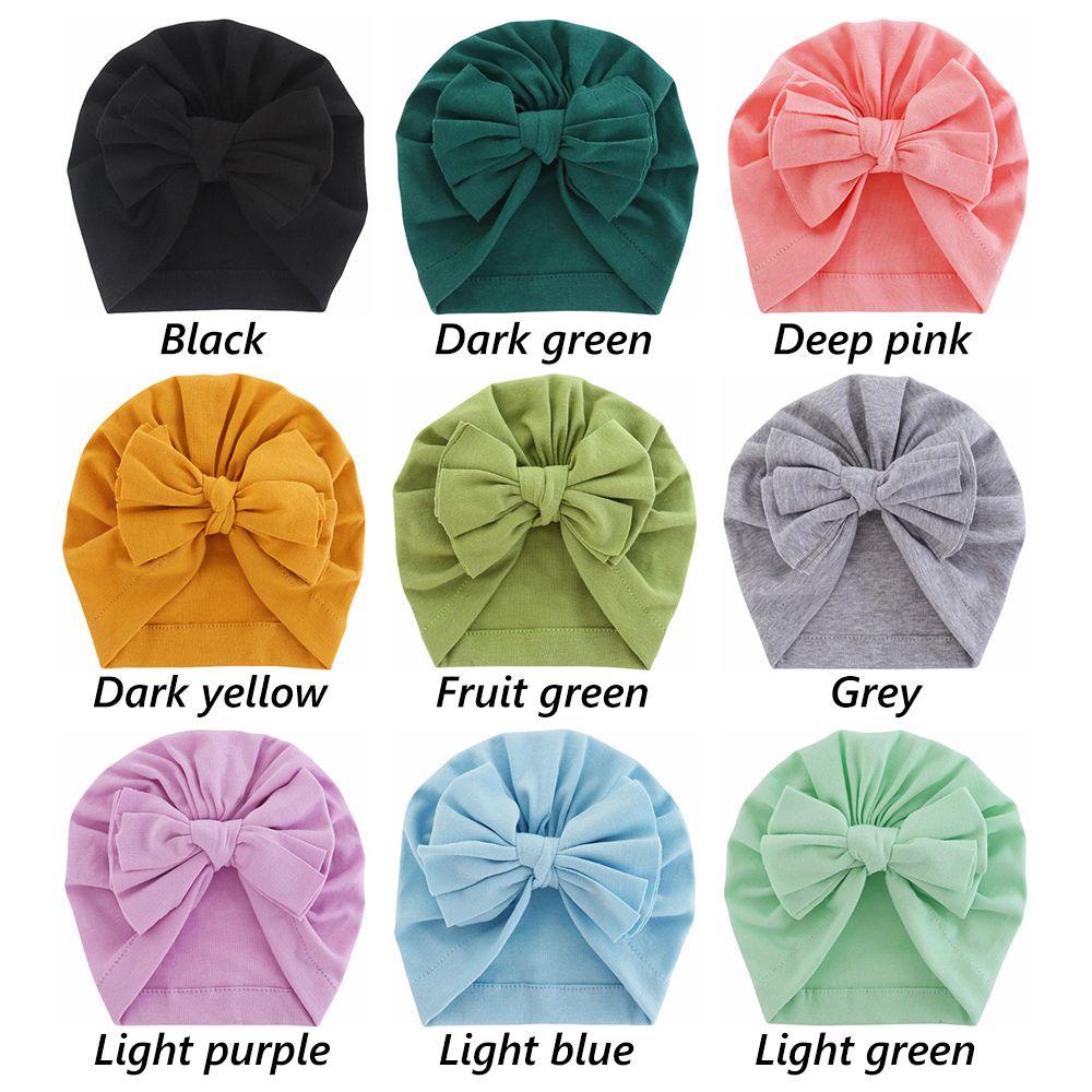 JONYE Mũ Turban Thắt Nơ Phong Cách Ấn Độ Cho Bé