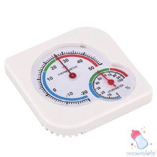 Đồng hồ đo nhiệt độ và độ ẩm mini màu trắng