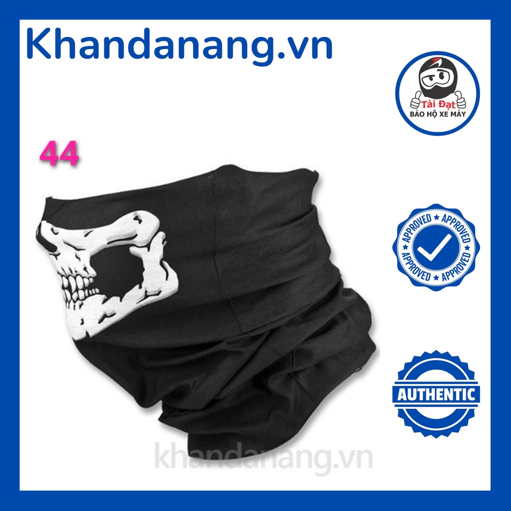 Khăn đa năng Tài Đạt che mặt đi xe máy, xe đạp mẫu 44