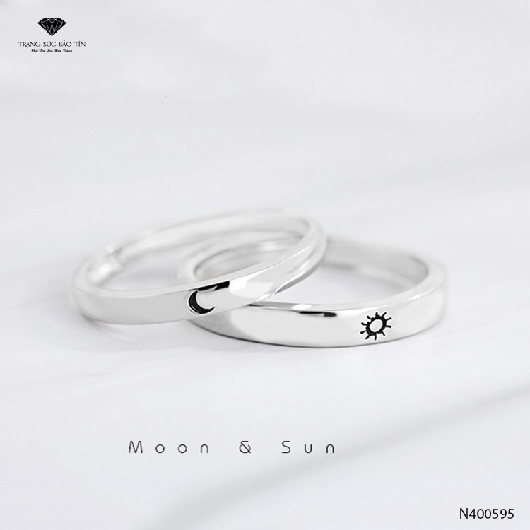 Nhẫn Đôi Nam Nữ Thời Trang Mon Sun - Bảo Tín