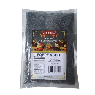Hạt poppy seed - làm bánh, món ăn kiểu tây 500g