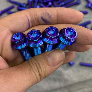 Ốc titanium GR5 size 8 ly 4 phân đầu probolt