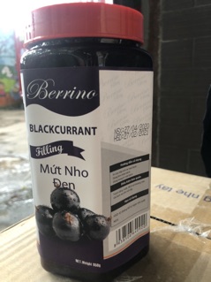 Mứt Berrino các vị