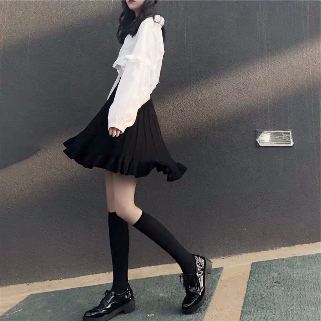(new) Áo Sơ Mi Nữ Trắng Cánh Dơi 🦋 Áo Somi Viền Bèo Chất Đũi Tay Bồng