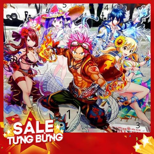 Mô Hình Standee Acrylic Anime Hình Fairy Tail - Siêu HOT