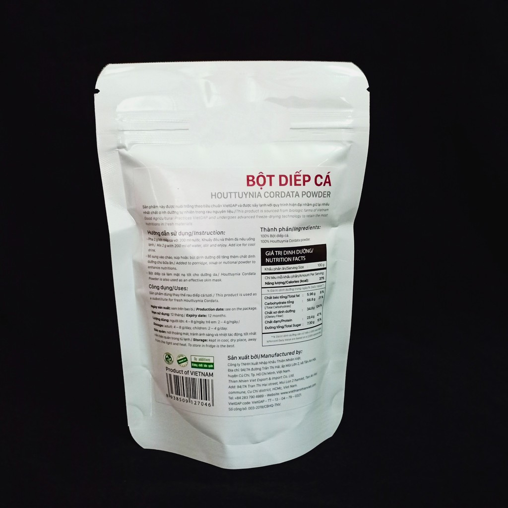 BỘT DIẾP CÁ SẤY LẠNH 100G