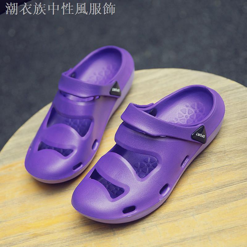 Giày Sandal Đi Biển Đục Lỗ Thời Trang Dành Cho Nam Giới