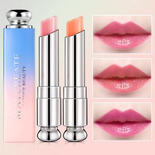(hàng Mới Về) Son Môi Dưỡng Ẩm Lâu Trôi Thay Đổi Màu Sắc Theo Nhiệt Độ 3 U002f1