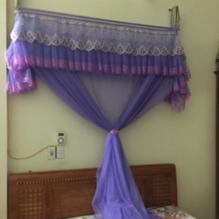 Màn khung xếp gọn trọn bộ Màn + Khung