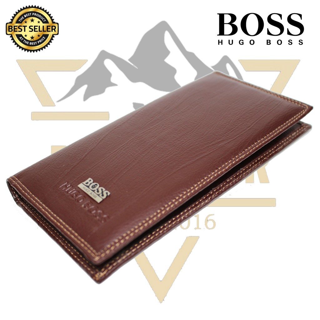 Hugo Boss Ví Da Tổng Hợp Dáng Dài 1603-08 Cho Nam