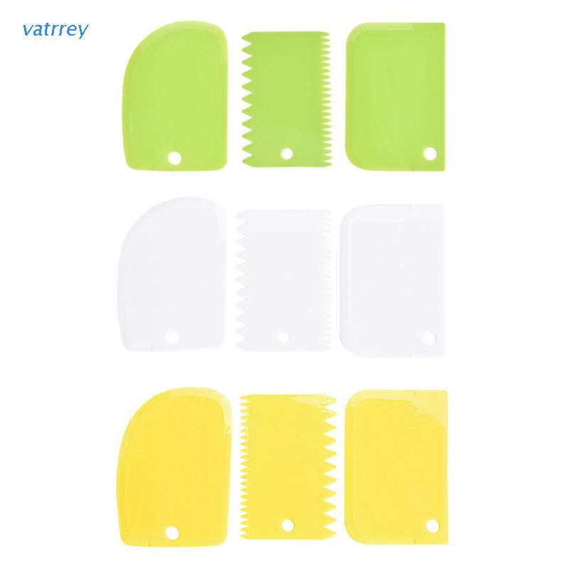 Set 3 Dụng Cụ Cắt Bột Làm Bánh Diy Bằng Nhựa Tiện Dụng