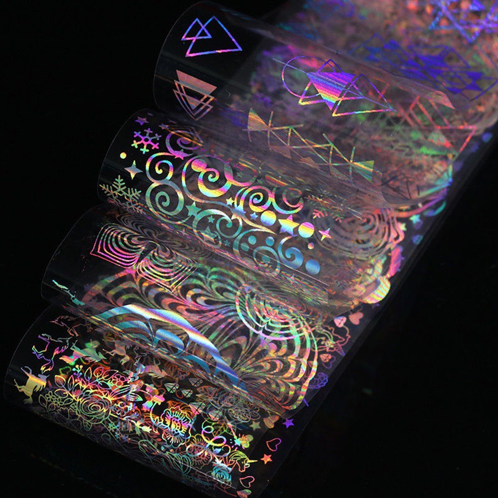 Giấy Foil Hologram Dán Móng Nghệ Thuật