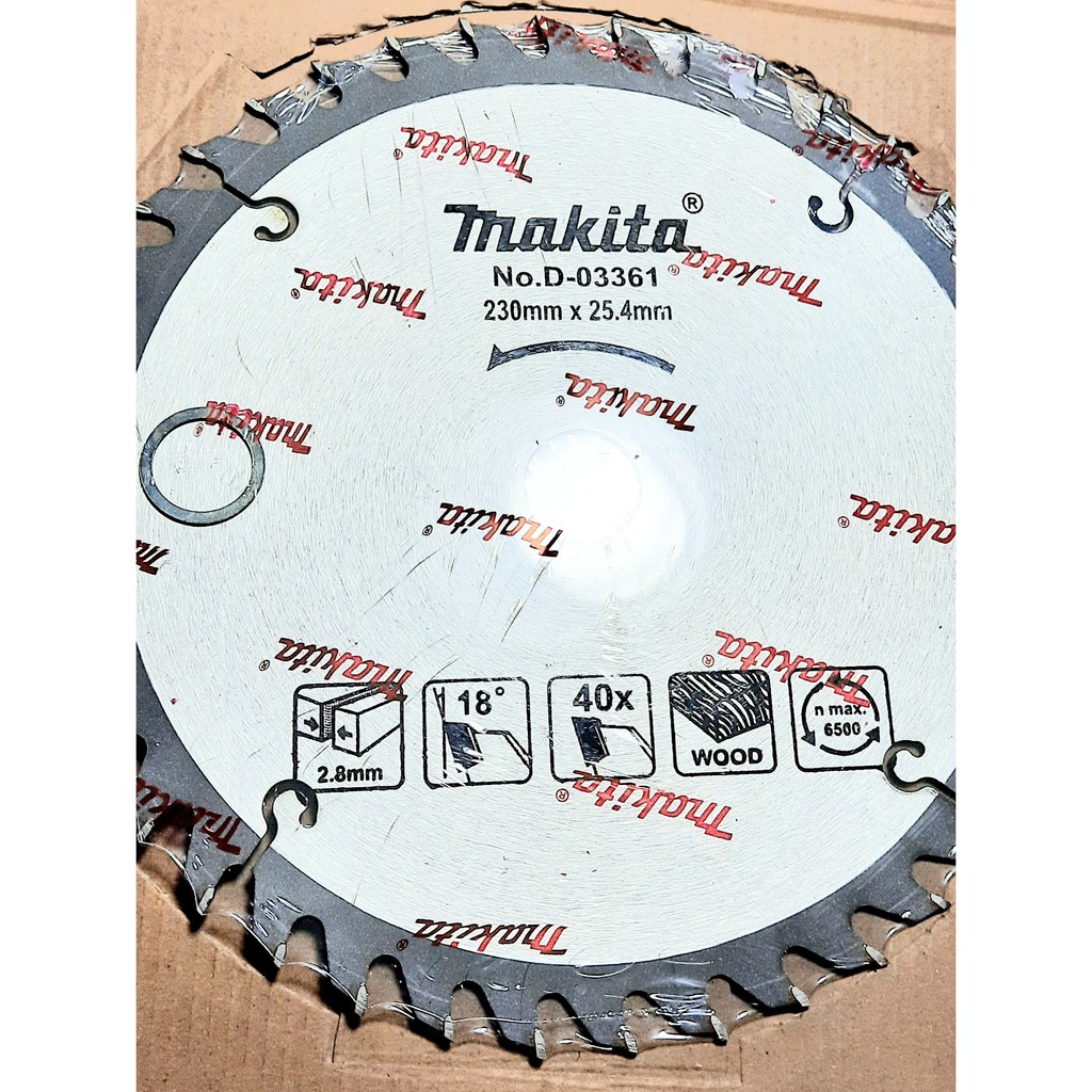 Lưỡi cưa gỗ, lưỡi cắt gỗ makita 110mm, 180mm, 230mm, 250mm, 300mm