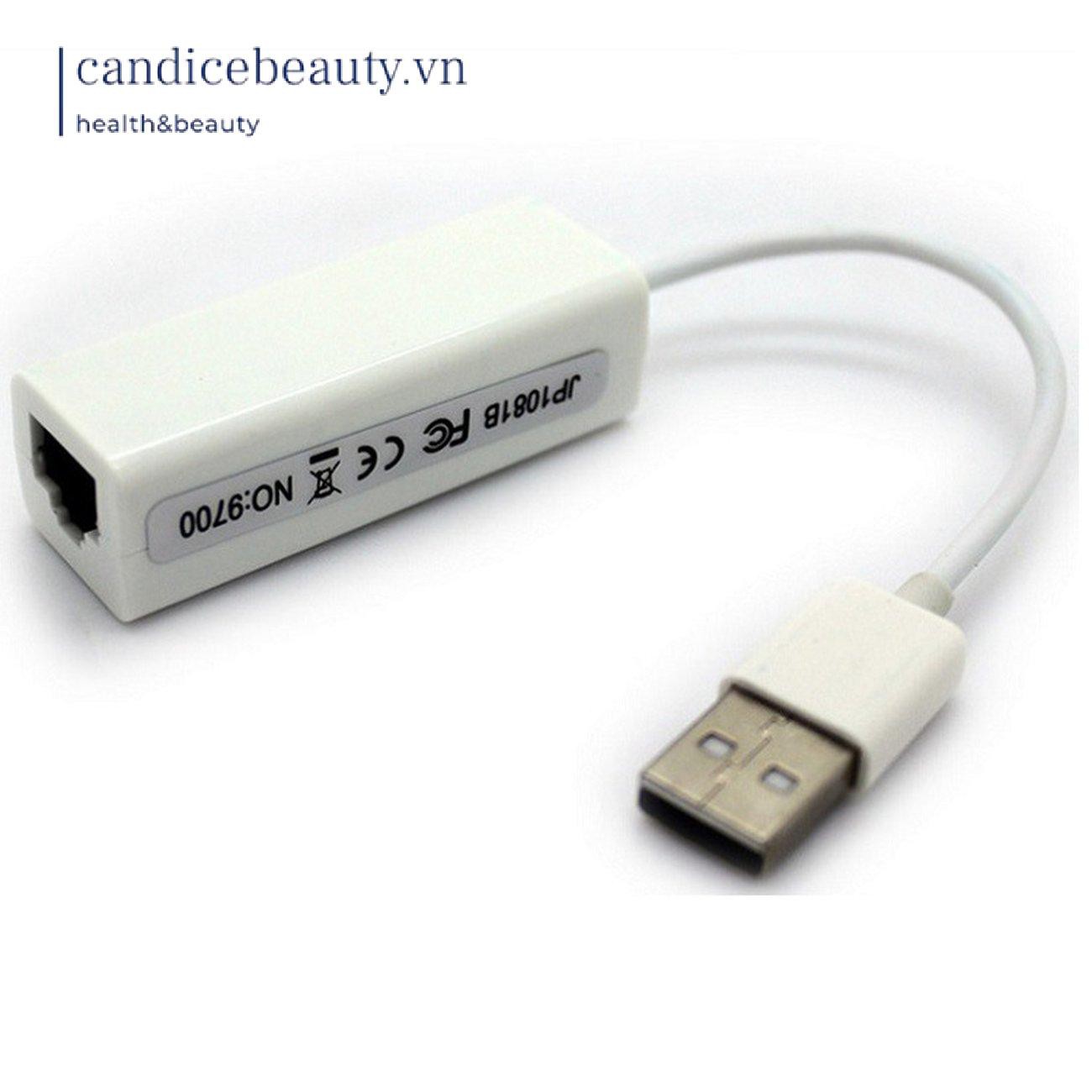 Usb 2.0 Ethernet Sang Rj45 Tốc Độ 10 / 100mbps | BigBuy360 - bigbuy360.vn