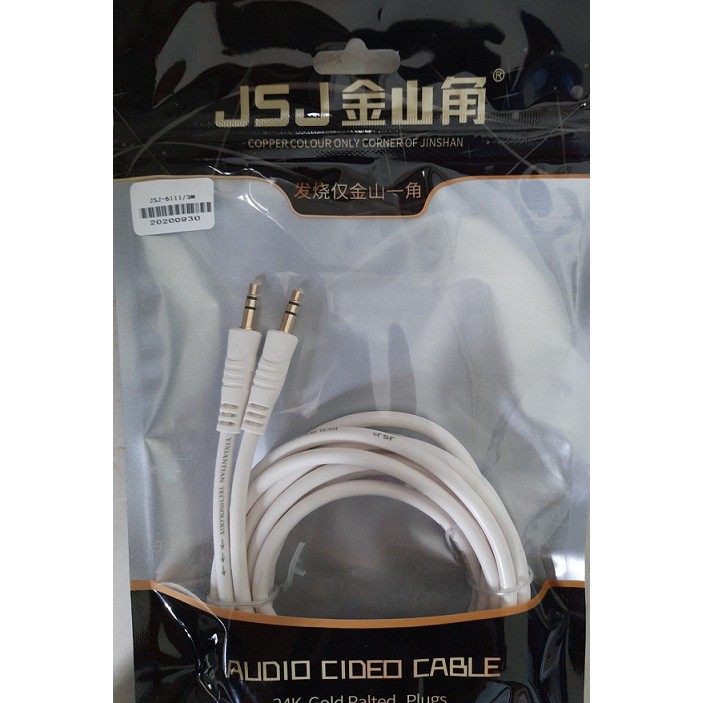 Dây 1 ra 1 đầu 3.5mm JSJ 1.5m- Lõi đồng