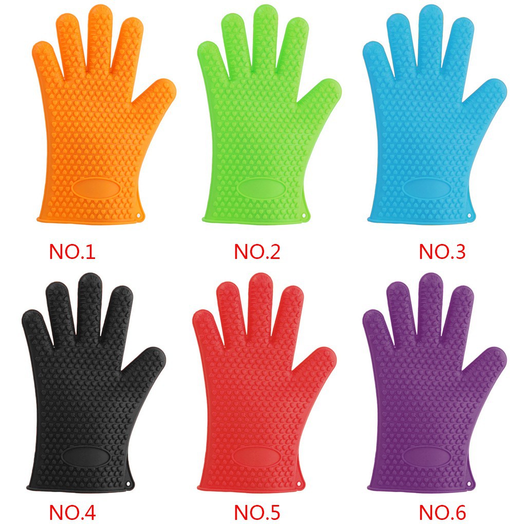 Bao tay làm bếp/nướng bánh chất liệu silicone