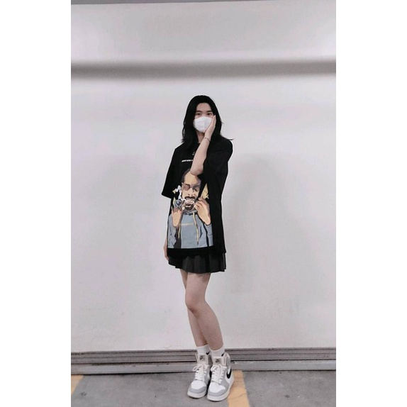 Áo thun nam nữ unisex tay lỡ Áo Snoop Dog pinkjamy, áo phông form rộng cổ tròn chất đẹp