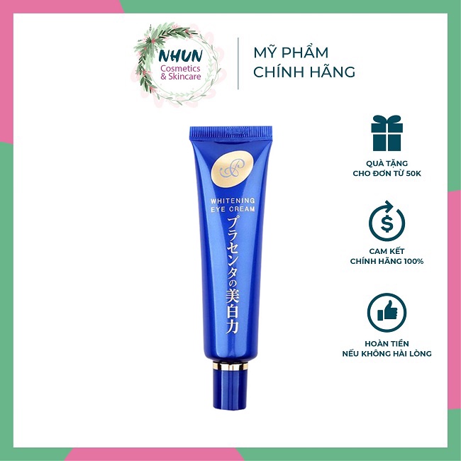 Kem mắt ngừa thâm làm mờ nếp nhăn mắt Meishoku Whitening Eye Cream Nhật Bản (Nhungshika)