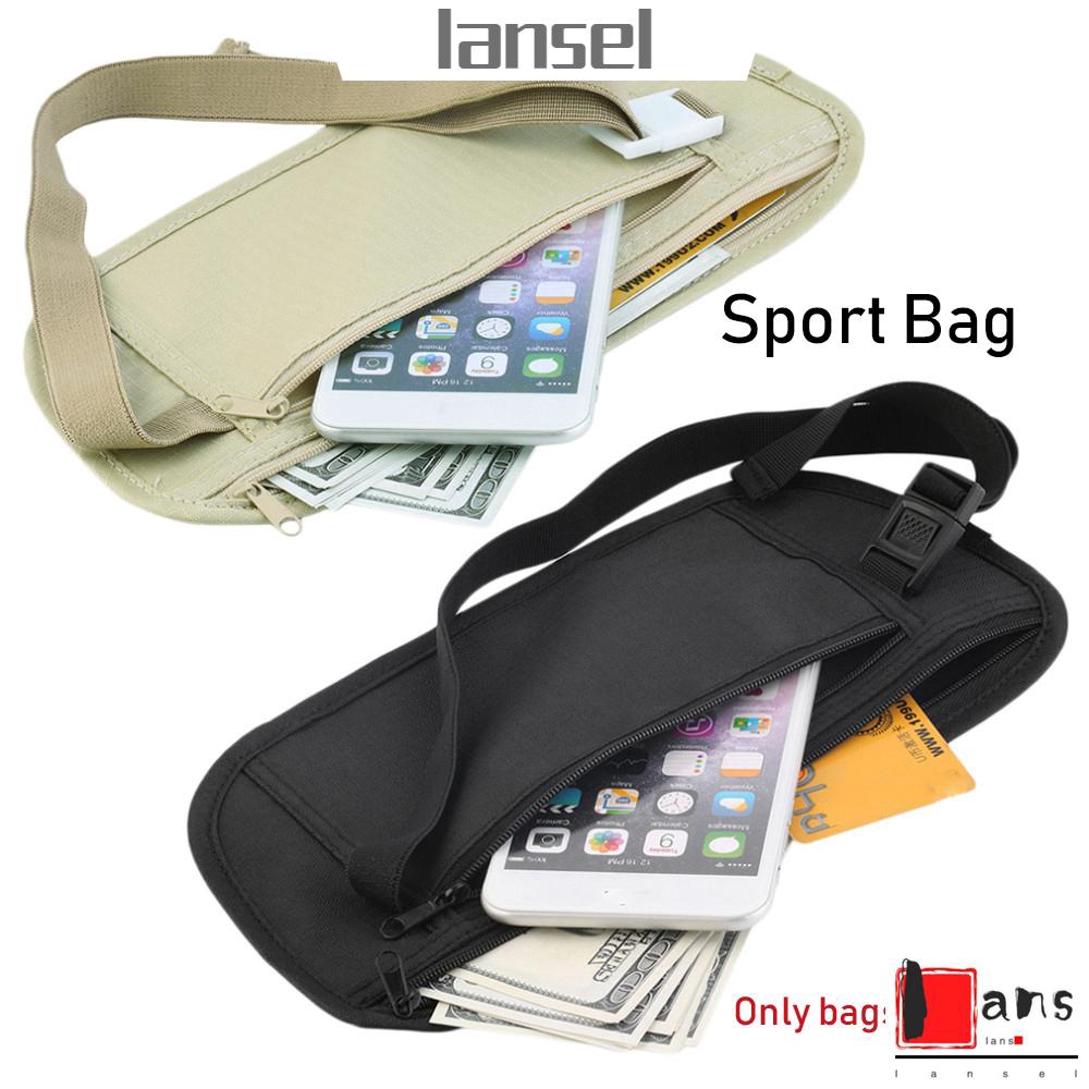 Túi đeo thắt lưng bằng vải thời trang dành cho nam và nữ