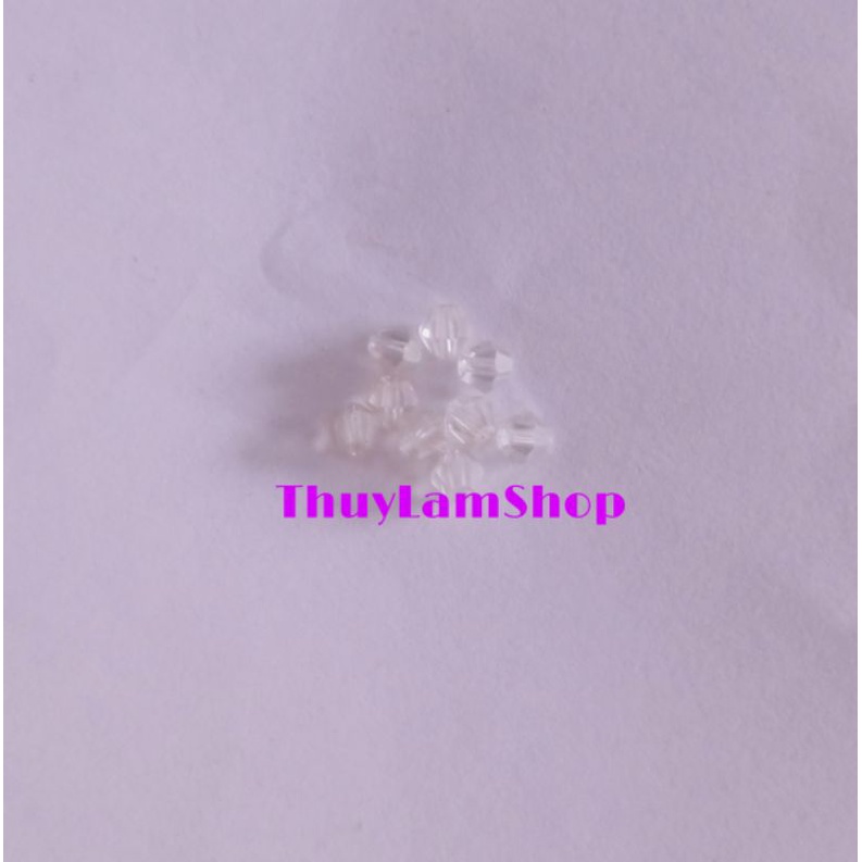 Hạt đá giác mài thanh tẩy bài, làm handmade, xỏ DIY, sưu tầm