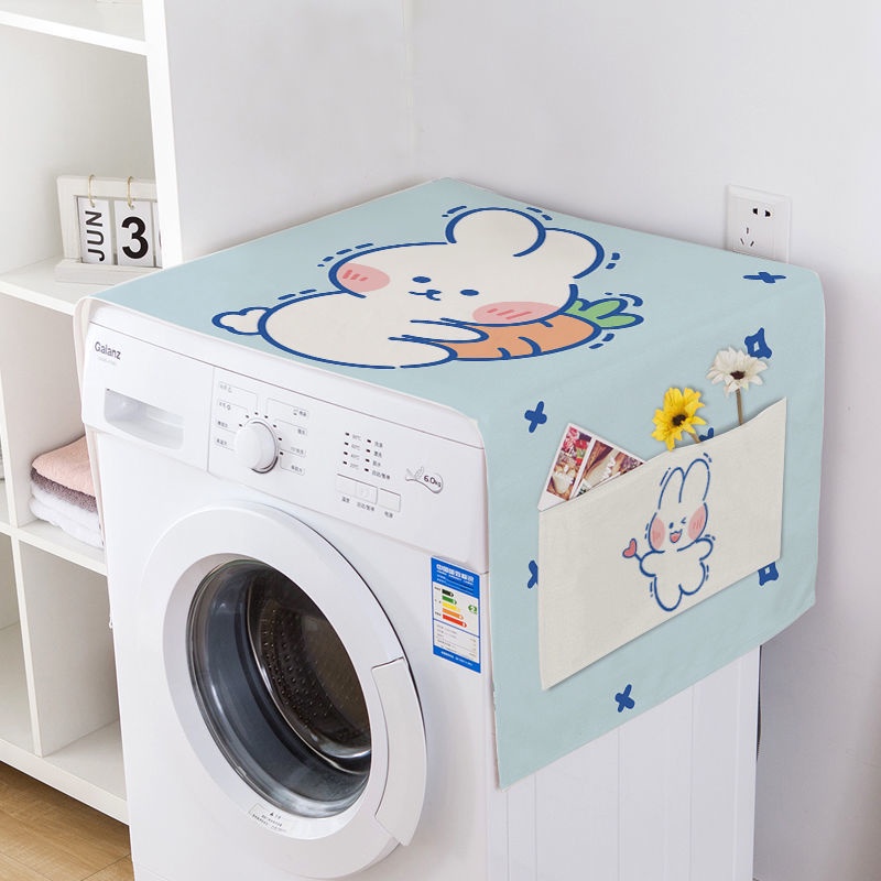 Nắp Che Nắng Cho Máy Giặt Vải Che Bụi Tủ Lạnh Nắp Chống Thấm Máy Giặt