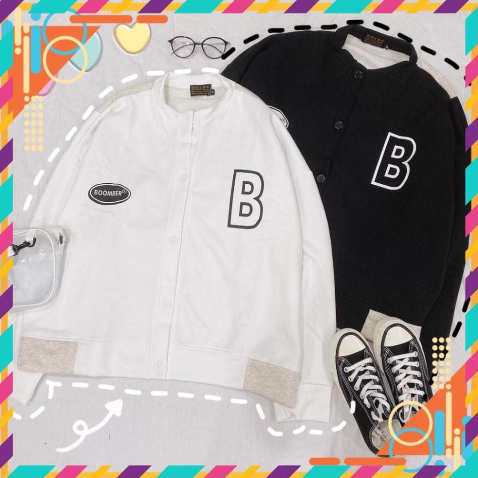 [Mặc Bao Đẹp] Áo Khoác Nỉ - Áo Khoác Cardigan unisex Hình In Chữ B Form Rộng , Áo Hoodie Chất...AH | BigBuy360 - bigbuy360.vn
