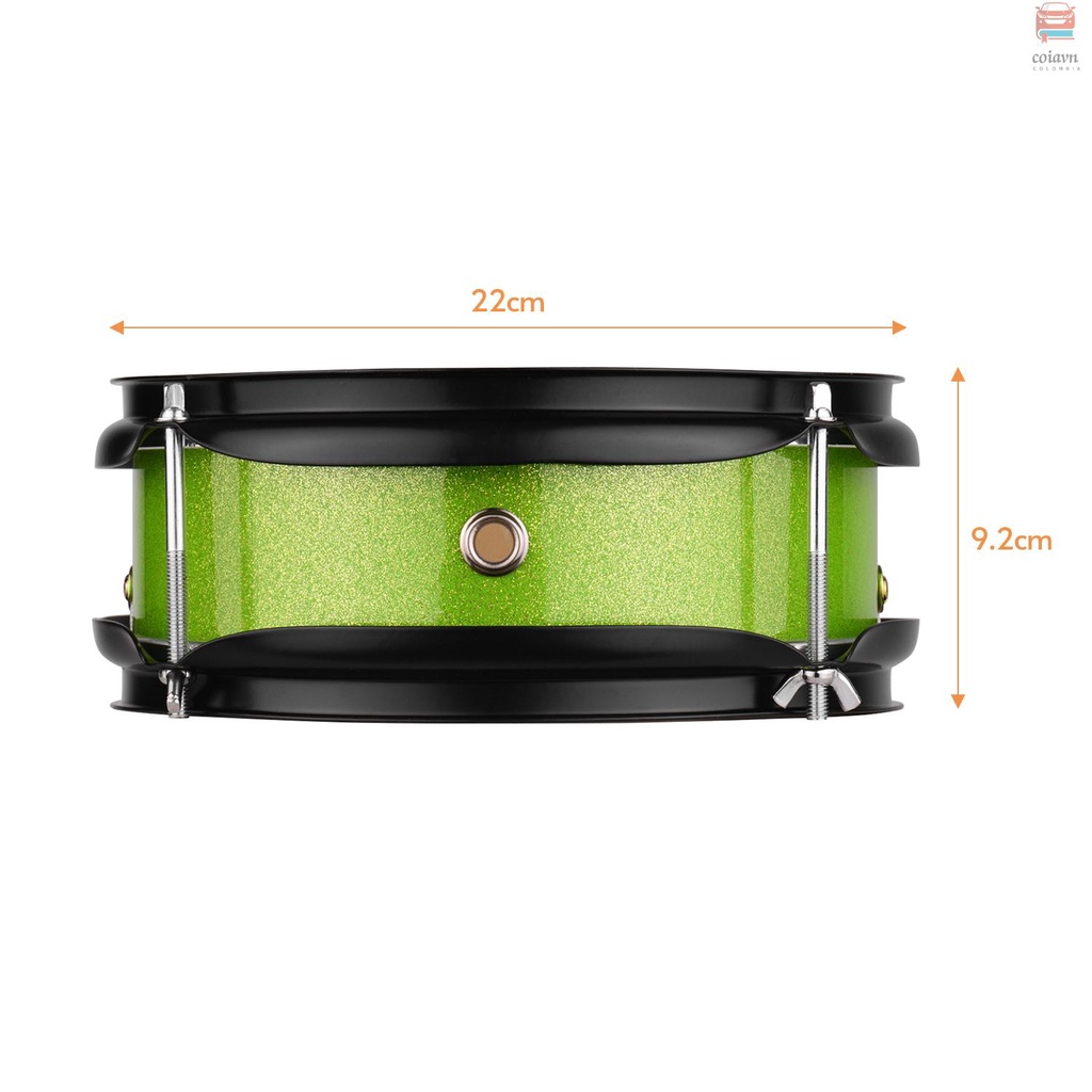 Bộ Trống Snare 8 Inch Kèm Dùi Trống Và Dây Đeo Vai Cho Ban Nhạc Học Sinh