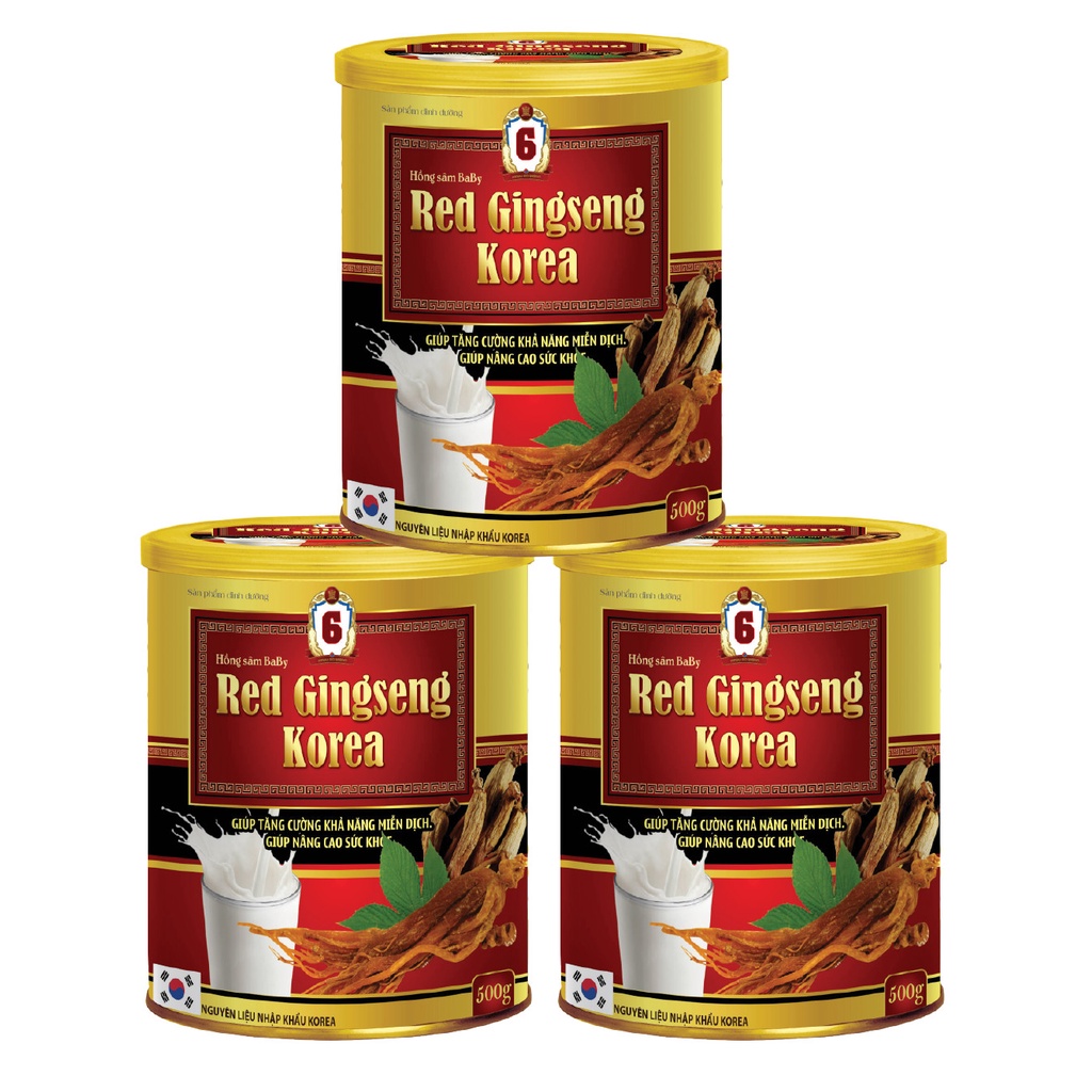 Sữa Bột Hồng Sâm Baby Red Gingseng Korea- Giúp Tăng Cường Khả Năng Miễn Dịch, Nâng Cao Sức Khỏe