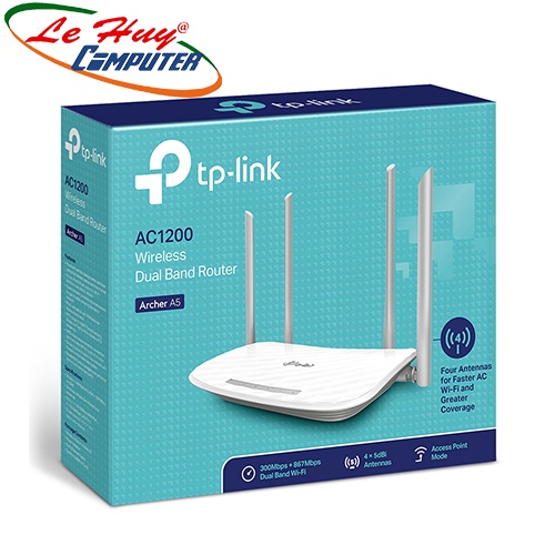 Bộ phát Wifi TP-Link Archer A5 chuẩn AC1200 2 băng tần