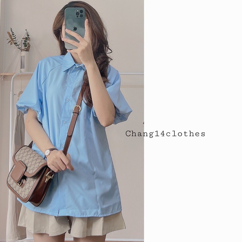 Áo sơ mi tay bồng | BigBuy360 - bigbuy360.vn