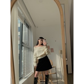 Áo Len trễ vai vặn thừng LEN85 1994CLOSET