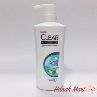 Dầu Gội Đầu Clear Bạc Hà 450ml, Thái Lan